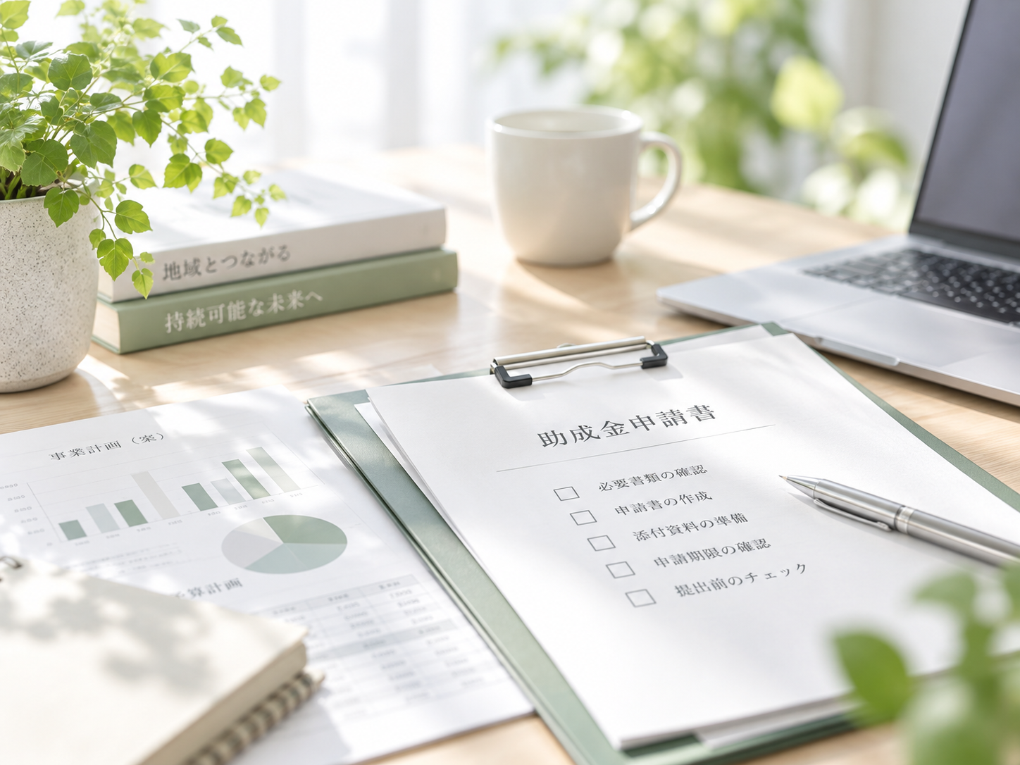 助成金申請書類
